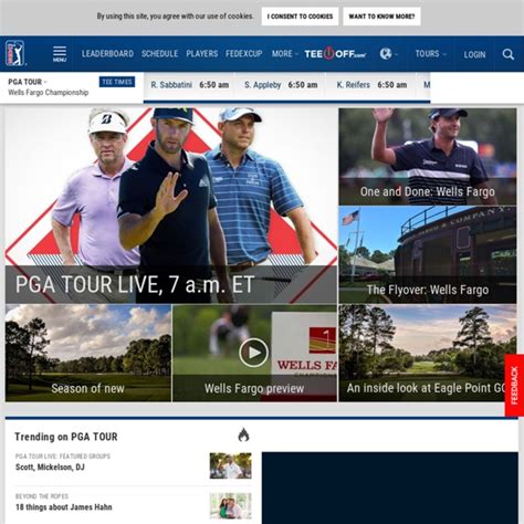 the pga official site